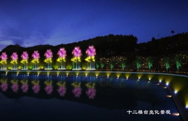 惠水山體夜景設(shè)計